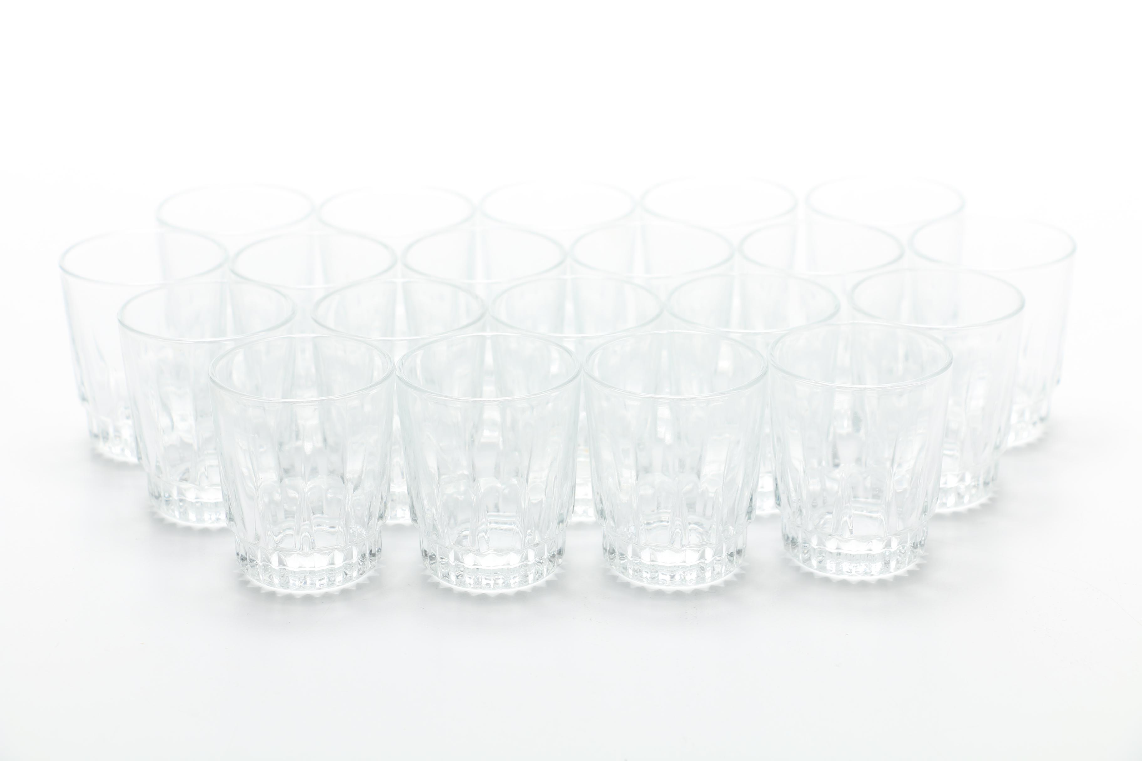 Crystal Shot Glass Set by Arcoroc