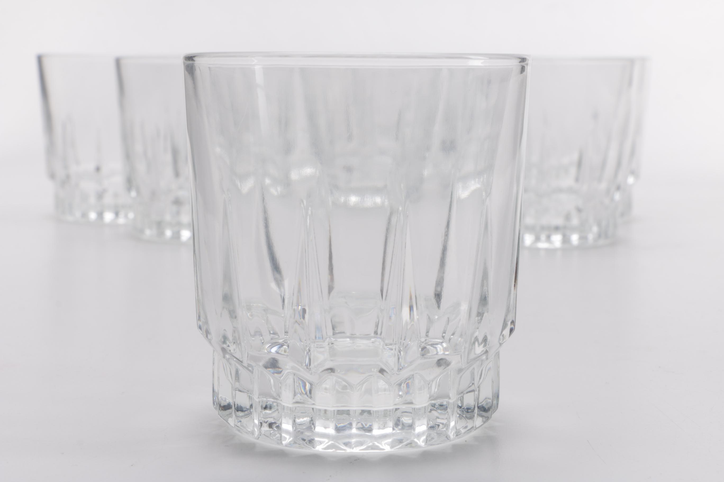 Arcoroc "Lancer" Crystal Rocks Glasses