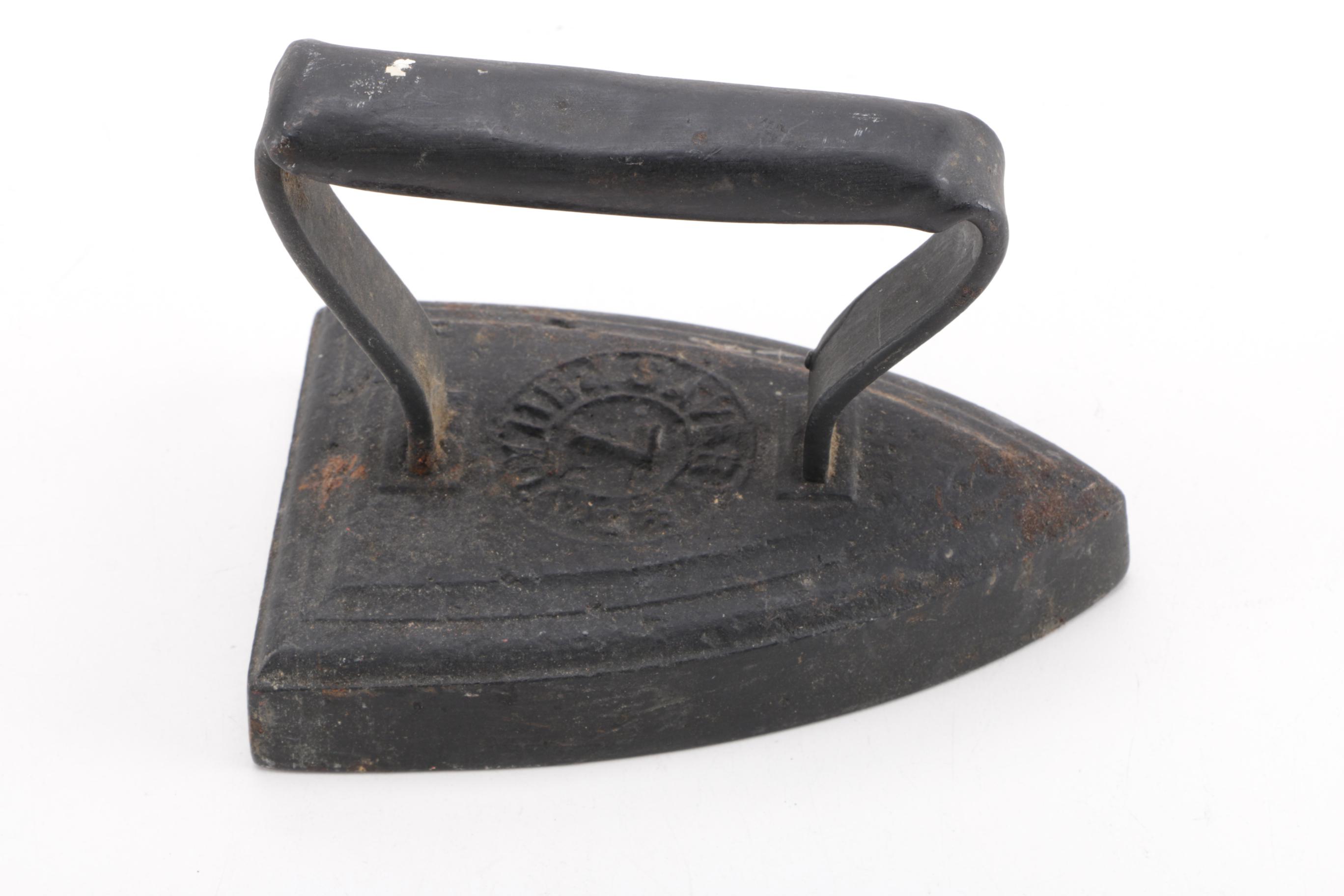 Antique Cast Iron Clothes Irons
