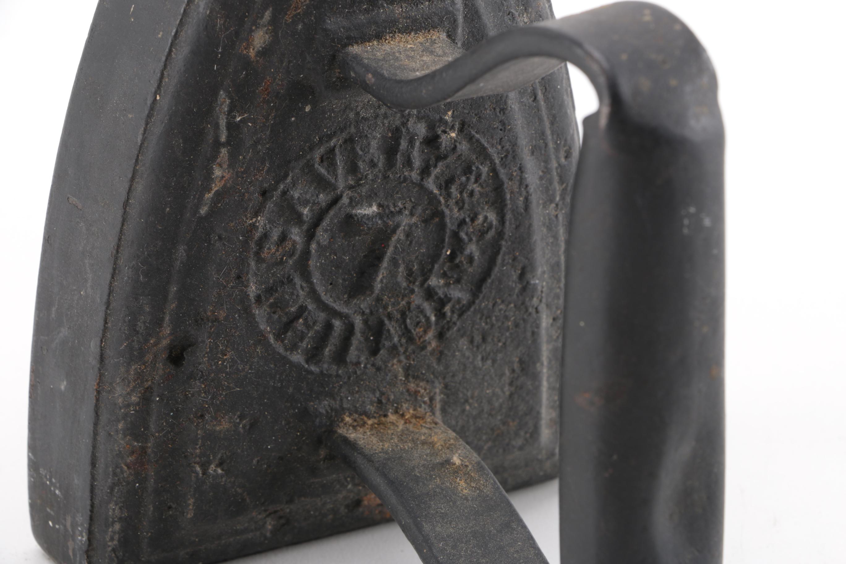 Antique Cast Iron Clothes Irons