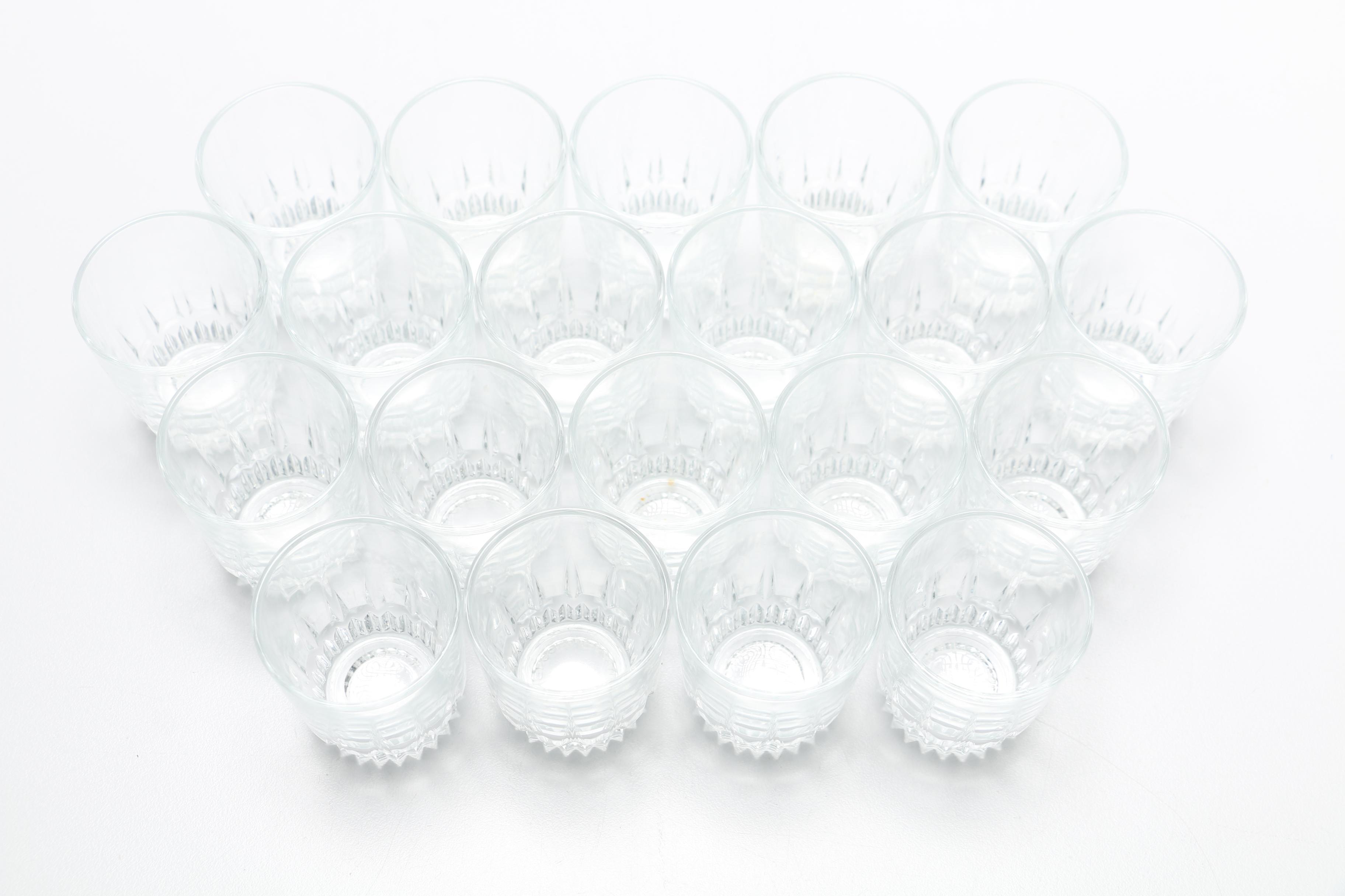 Crystal Shot Glass Set by Arcoroc
