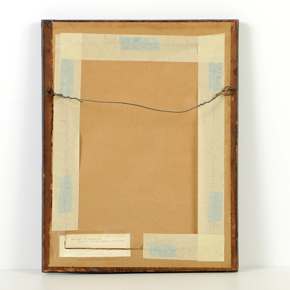 Henrietta Johnston Pastel Drawing on Paper of Mary Mundt