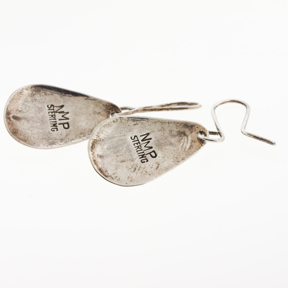 Vintage Sterling Silver and Turquoise Bracelet, Earrings and Ring Set