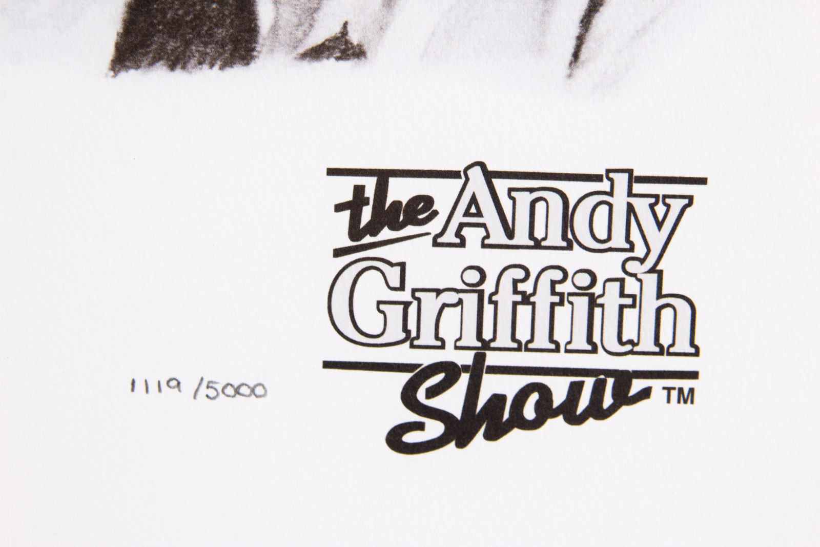 After George Murray Barney Fife Offset Lithograph "We the People"