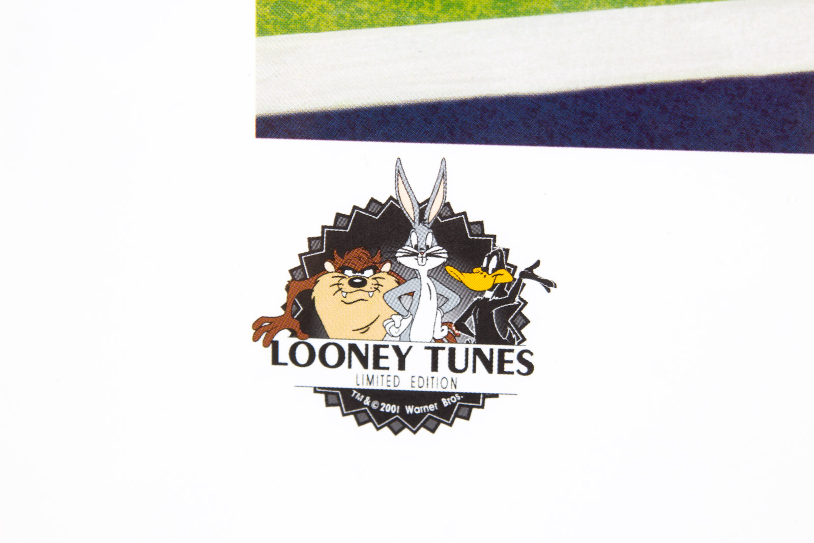 Looney Tunes "Touch Down" Michigan Wolverine Football Lithograph