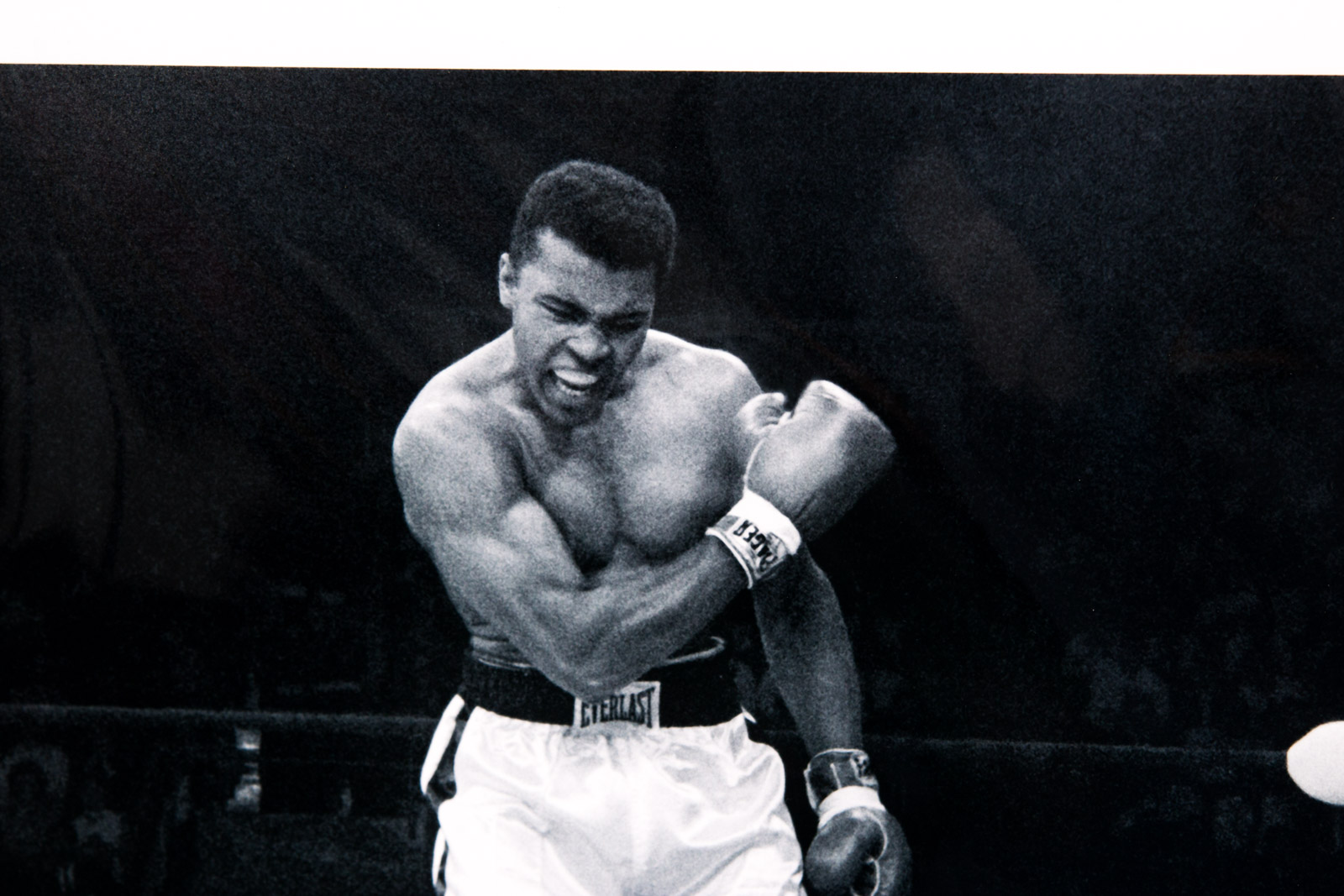 "Phantom Punch" Muhammad Ali and Sonny Liston Fuji Crystal Photograph