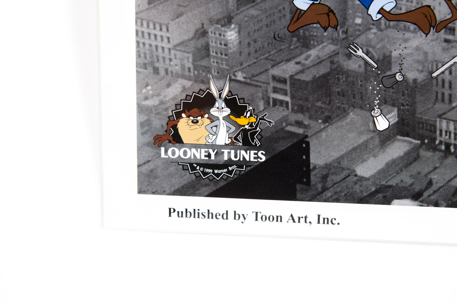 Looney Tunes "Lunch Break" Photoanimation Offset Lithograph
