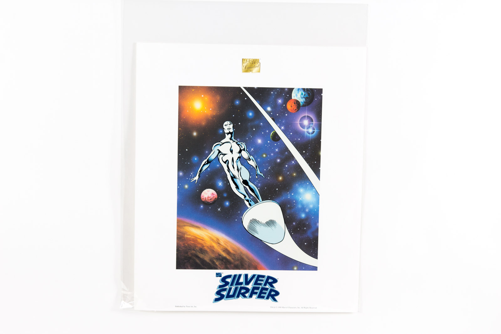 After Dave Cockrum and Joe Jusko Lithoserigraph "Silver Surfer"