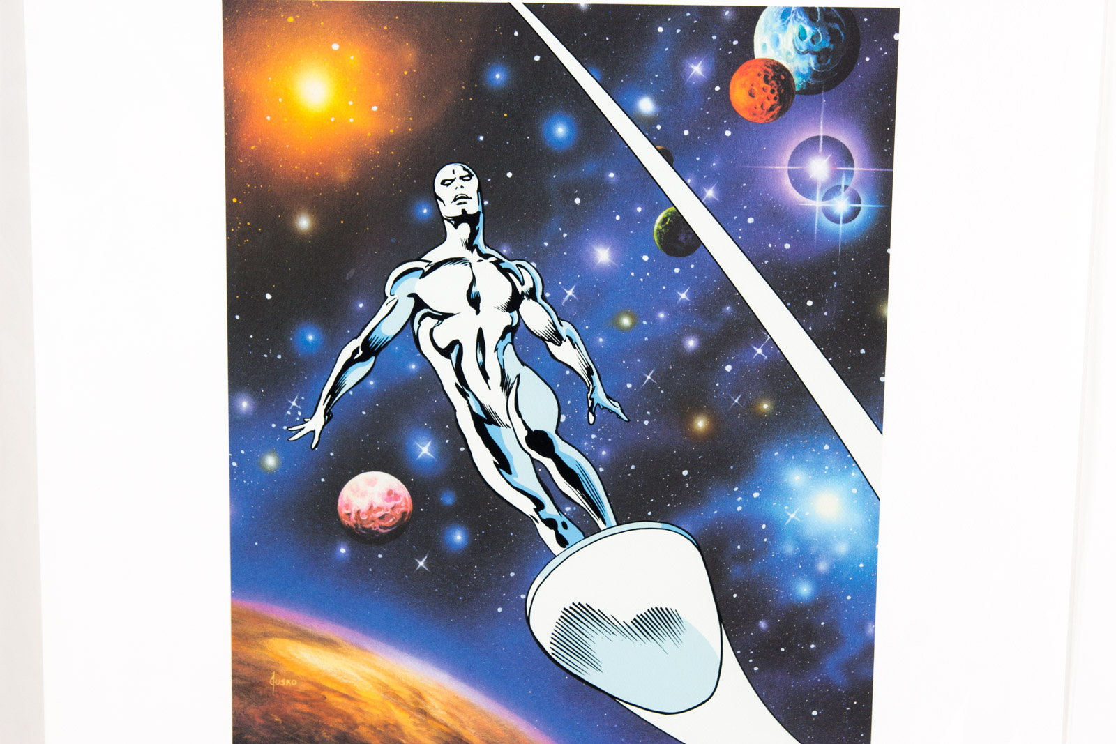 After Dave Cockrum and Joe Jusko Lithoserigraph "Silver Surfer"