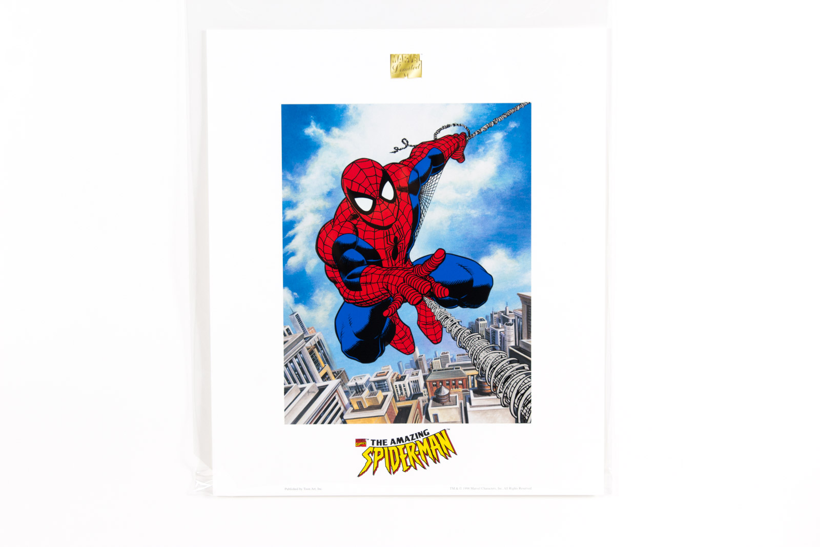 After Dave Cockrum and Joe Jusko Lithoserigraph "Spider-Man"