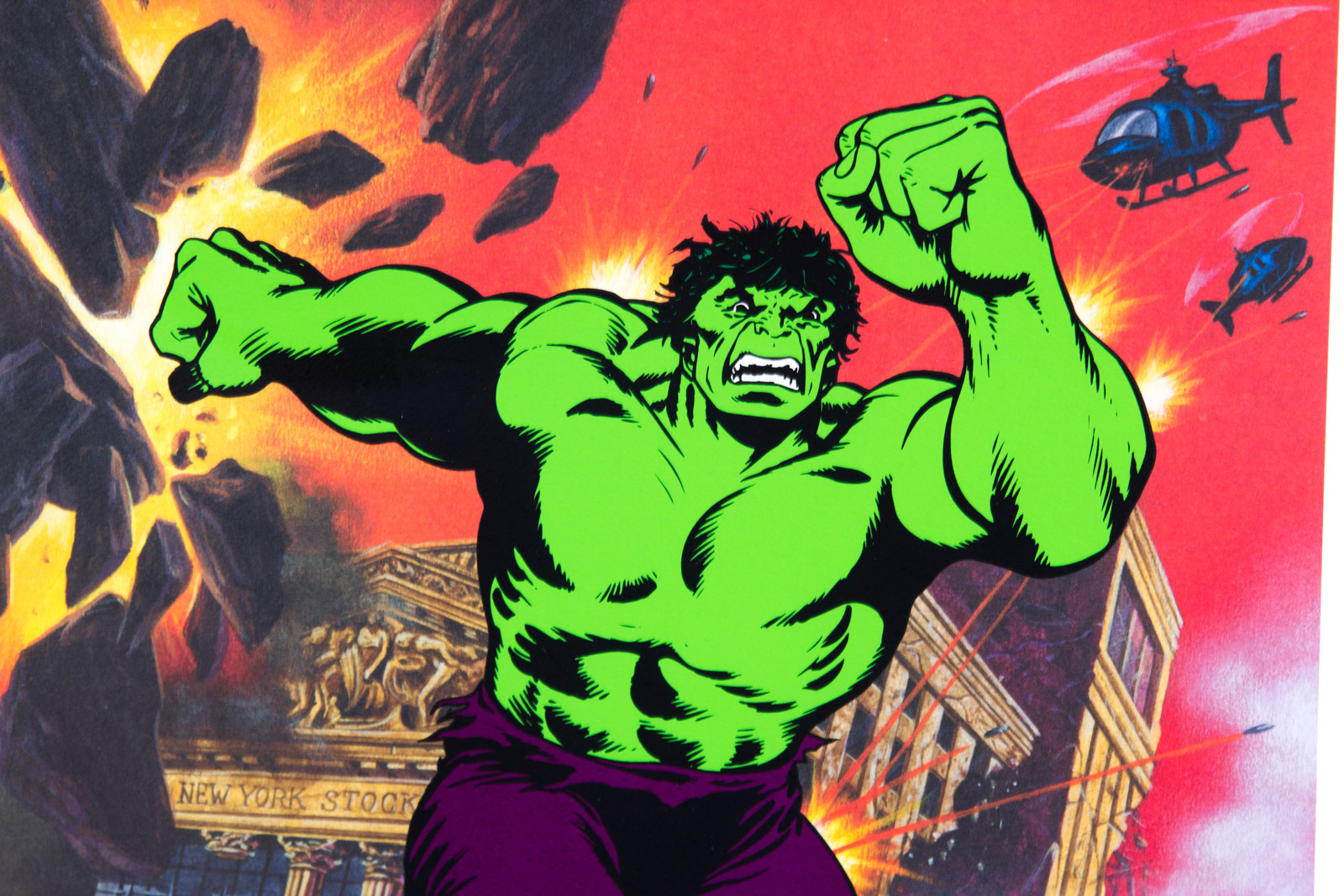 After Dave Cockrum and Joe Jusko Lithoserigraph "The Incredible Hulk"