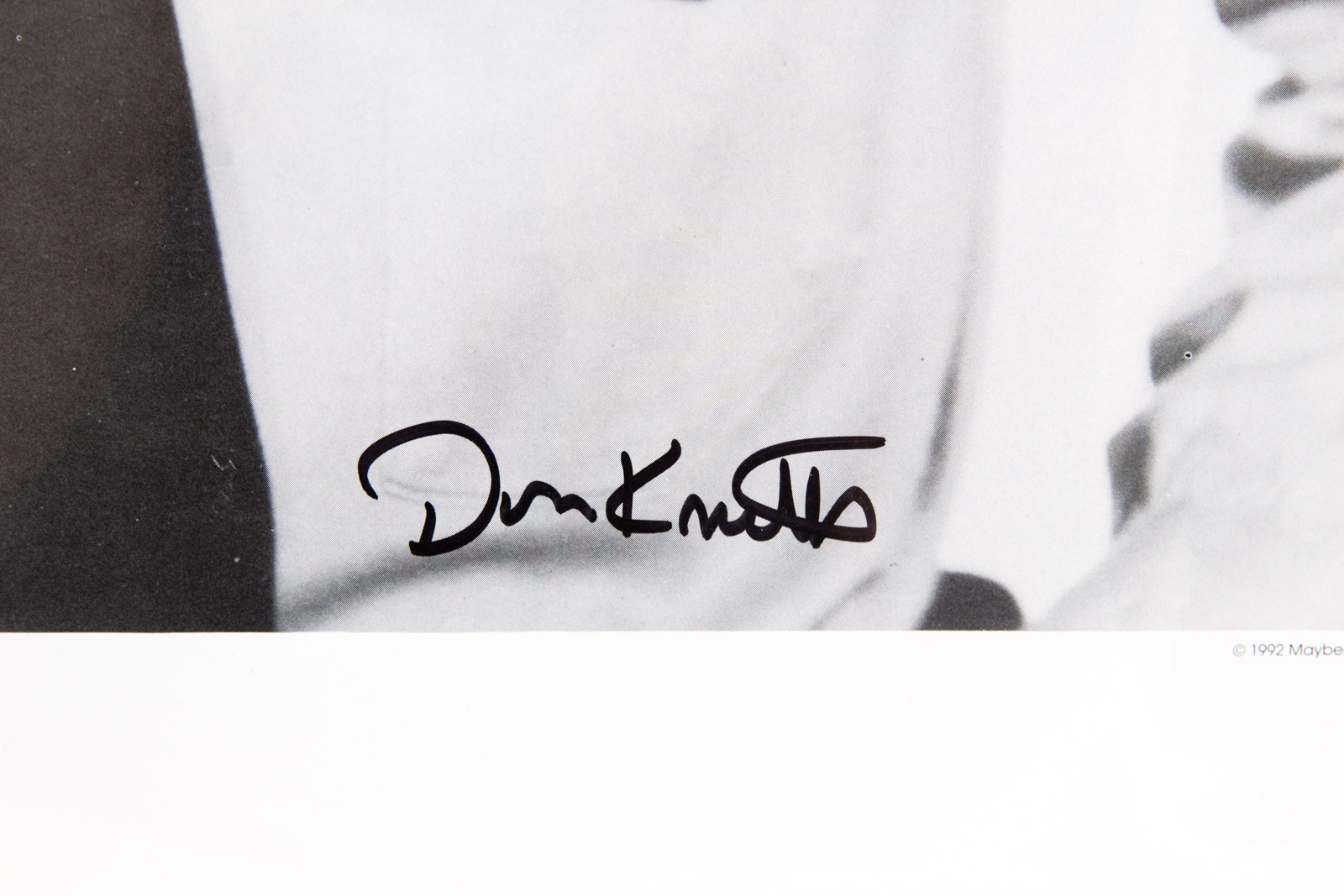 Don Knotts Signed "The Andy Griffith Show" Barney Fife Photograph