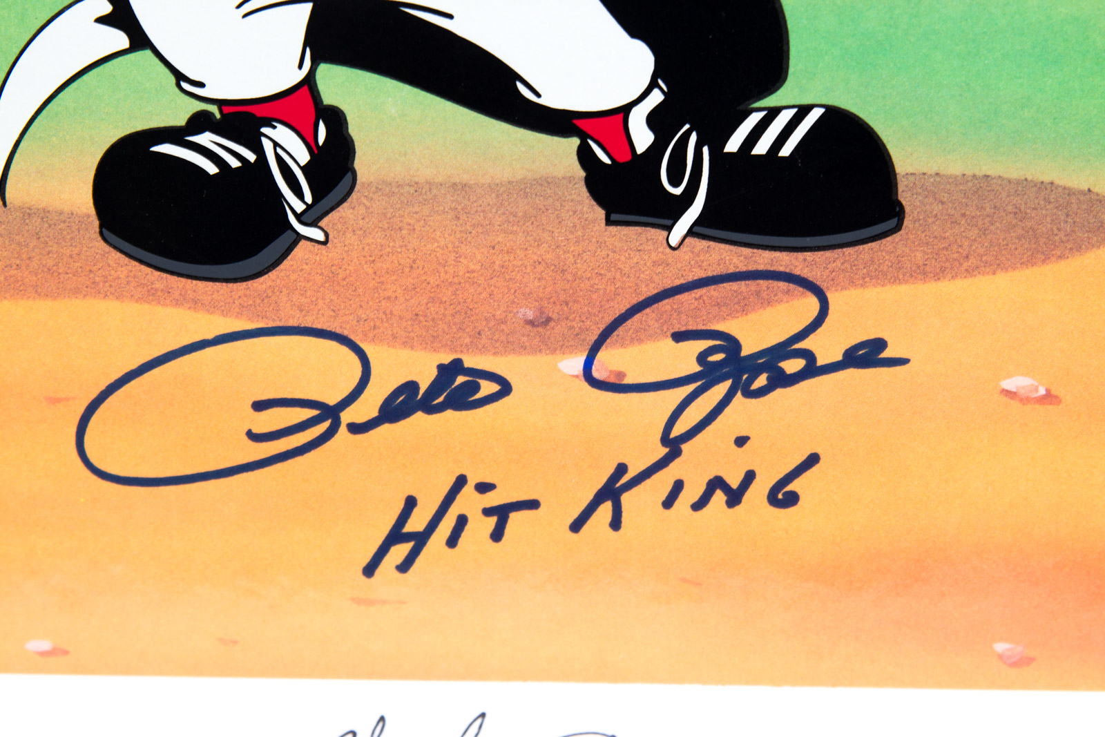 Pete Rose Signed Looney Tunes "Keep Your Eye on the Tweety" Cincinnati Reds Lithoserigraph