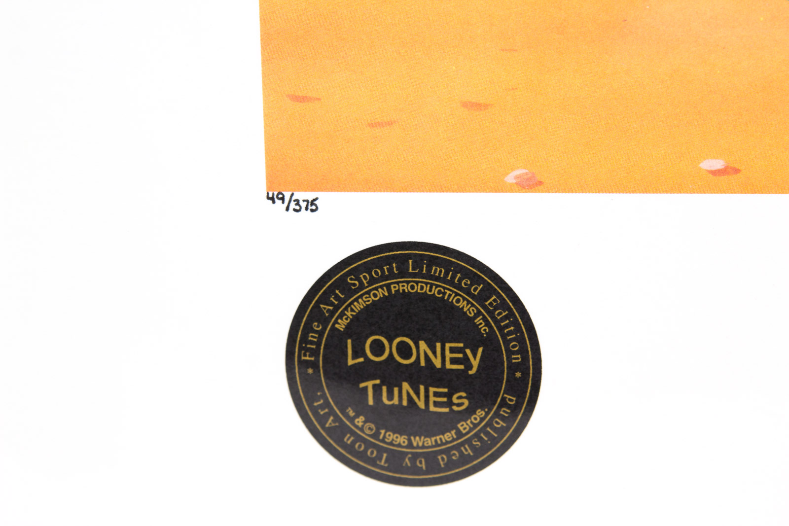 Pete Rose Signed Looney Tunes "Keep Your Eye on the Tweety" Cincinnati Reds Lithoserigraph