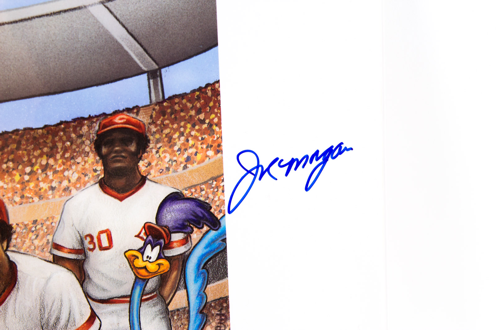 "The Big Red Machine" Looney Tunes Offset Lithograph Signed by Pete Rose, Johnny Bench, Ken Griffey, and more