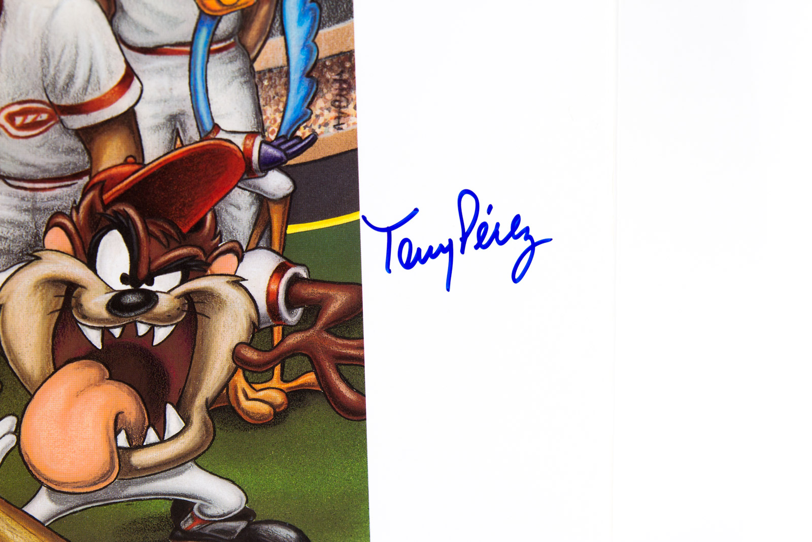 "The Big Red Machine" Looney Tunes Offset Lithograph Signed by Pete Rose, Johnny Bench, Ken Griffey, and more