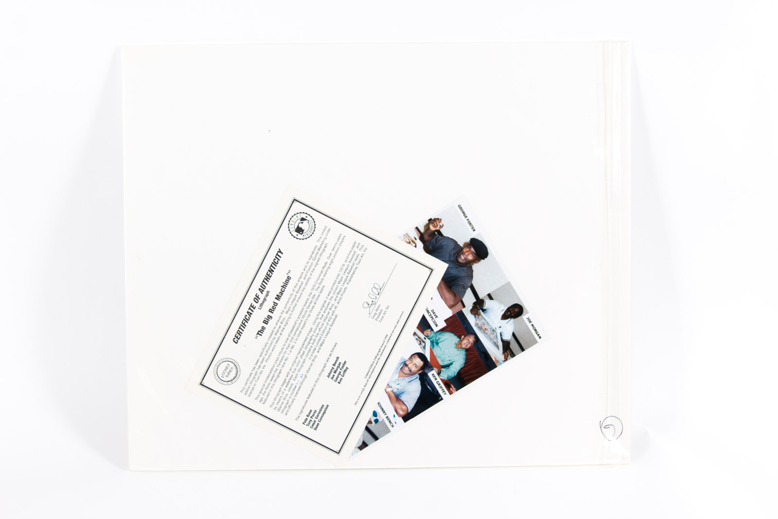 "The Big Red Machine" Looney Tunes Offset Lithograph Signed by Pete Rose, Johnny Bench, Ken Griffey, and more