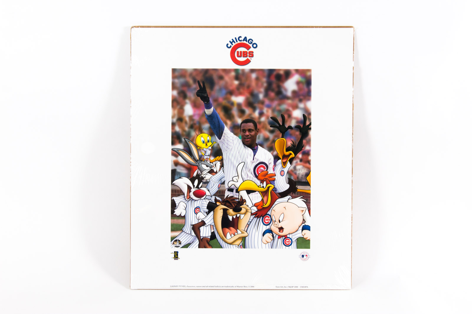 "Slammin' Sammy" Sammy Sosa Looney Tunes Photoanimation Offset Lithograph