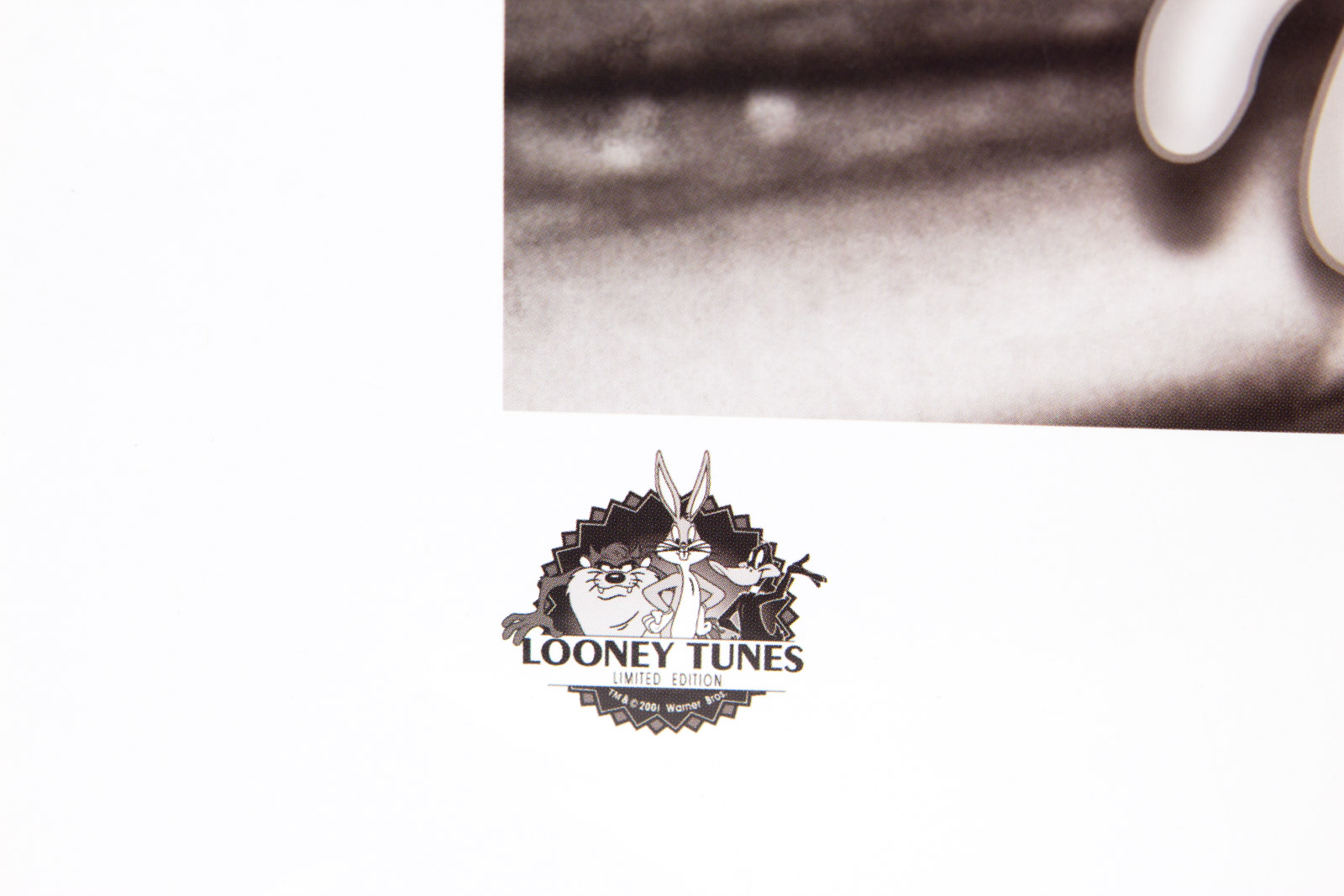 "Bugs Meets 'The Babe'" Looney Tunes Photoanimation Lithograph