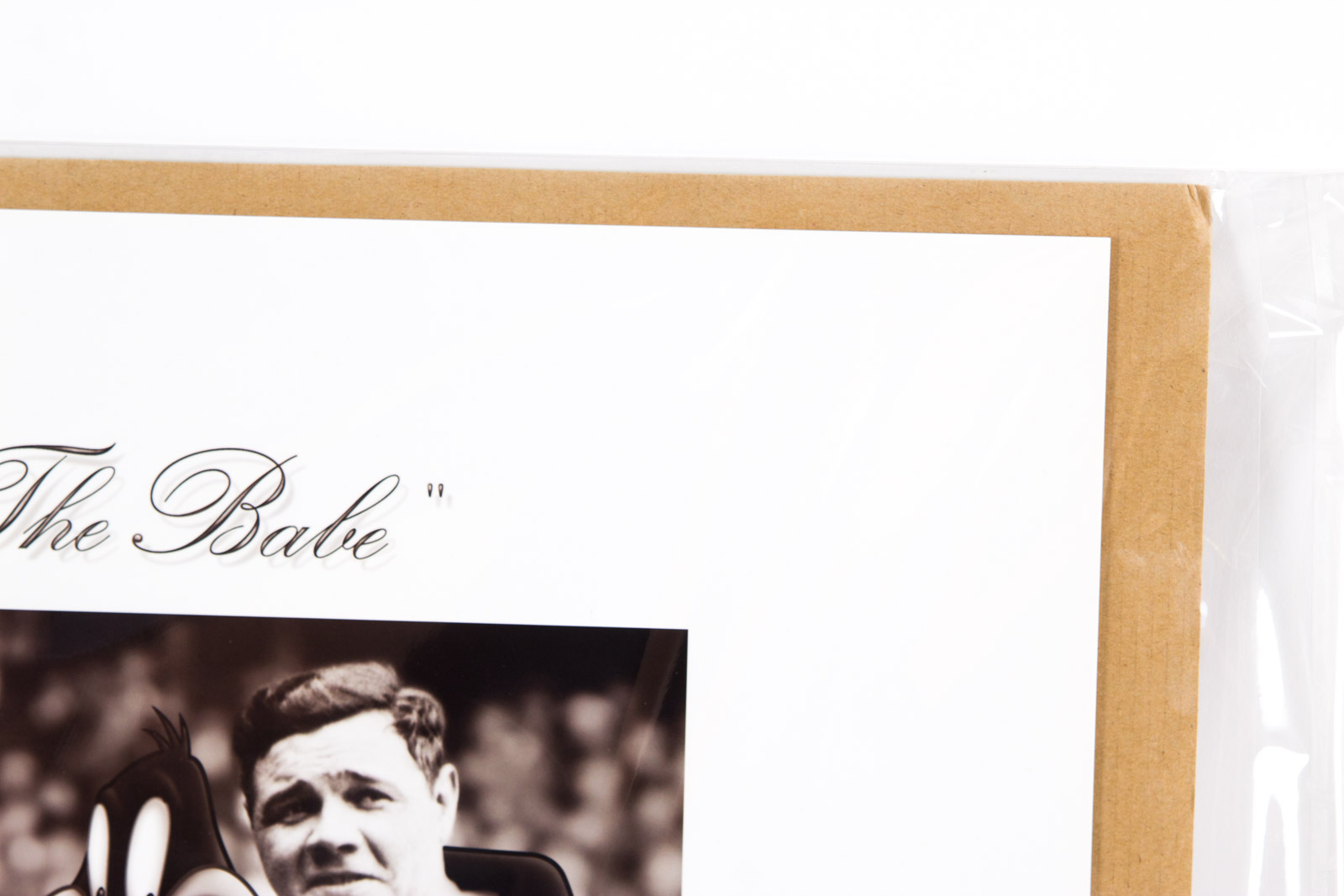 "Bugs Meets 'The Babe'" Looney Tunes Photoanimation Lithograph