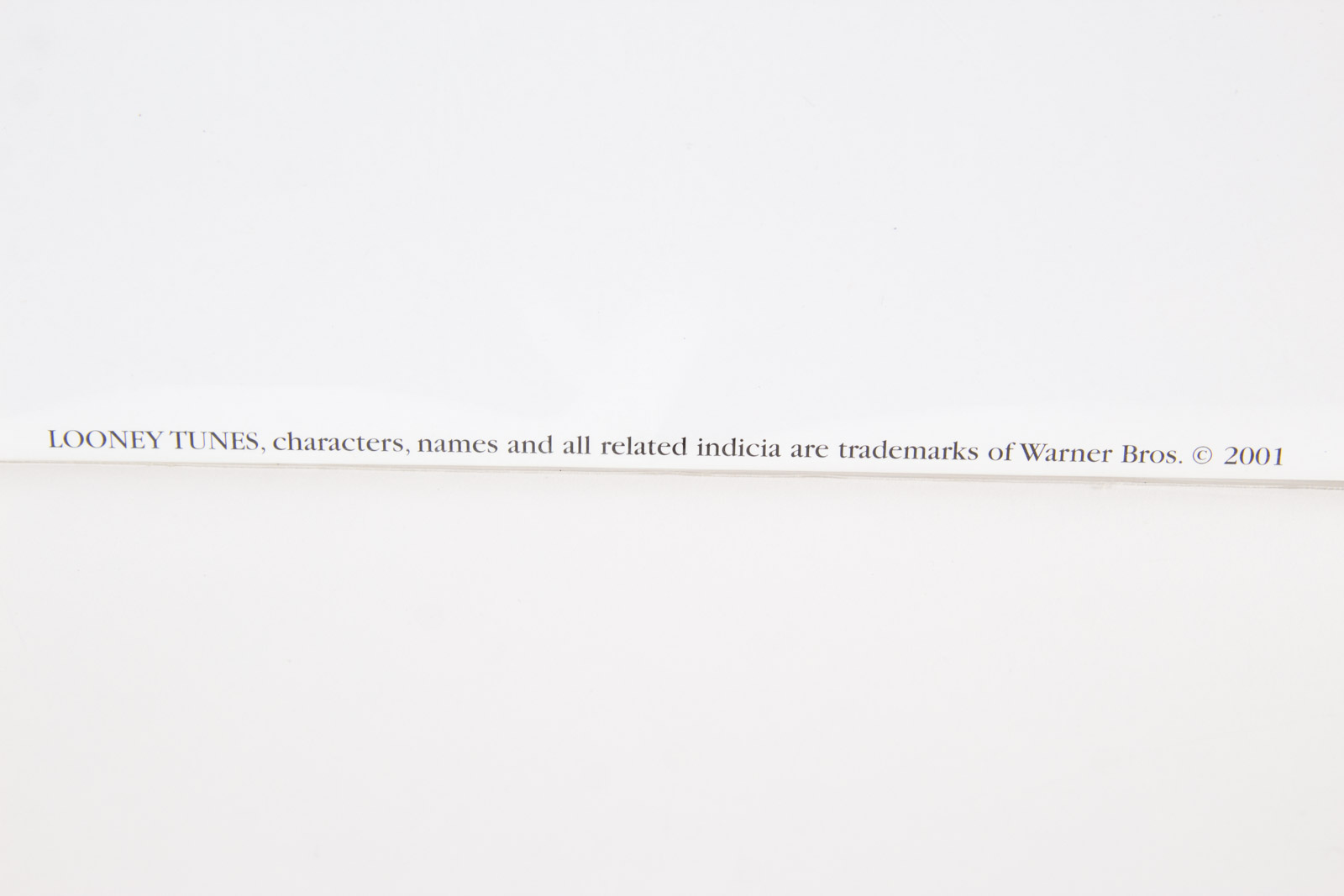 "Equipo Looney Tunes" Soccer Themed Offset Lithograph