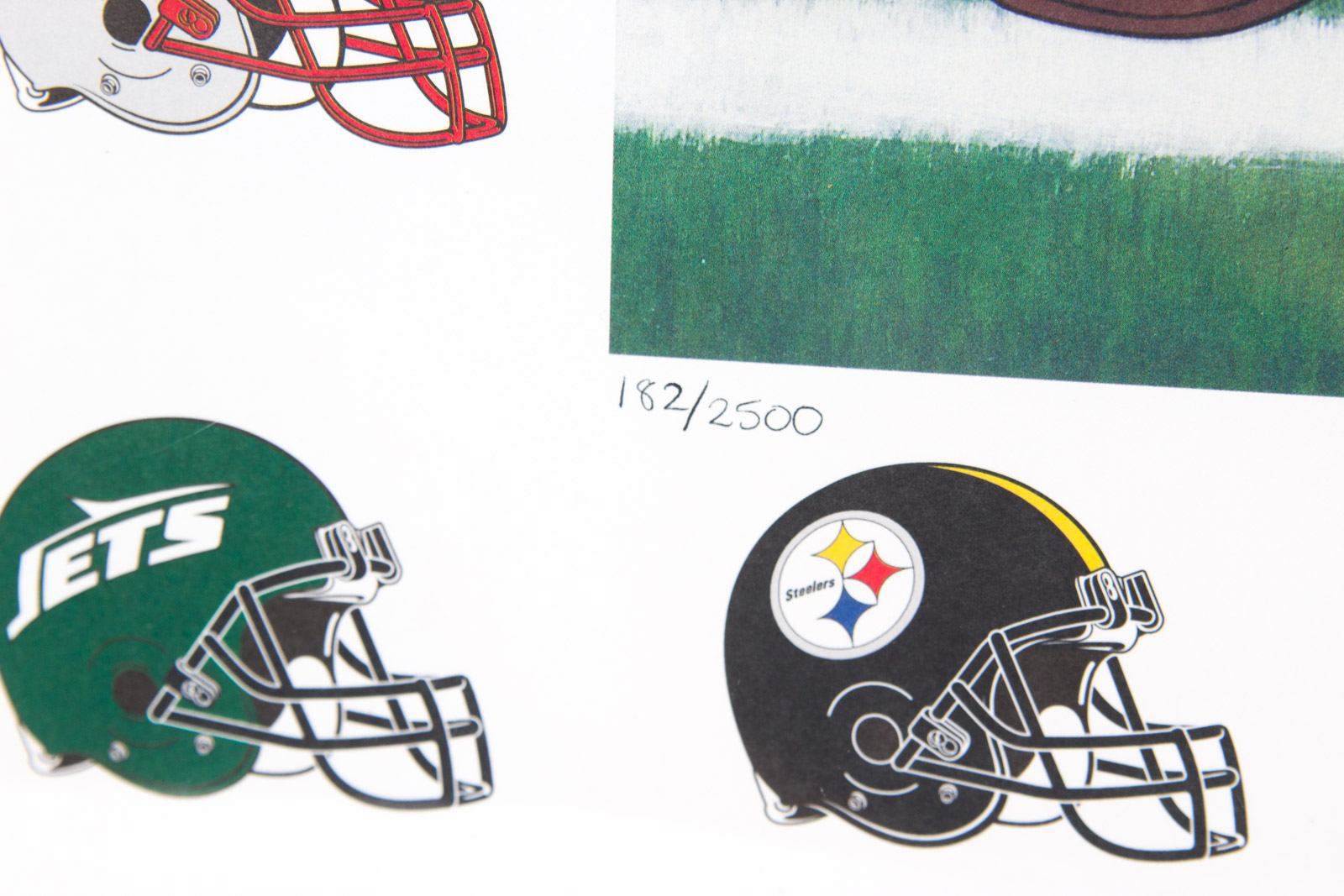 Charles and Tom McKimson "3 Yards and a Cloud of Dust" Offset Lithograph, Signed by Doug Pelphrey