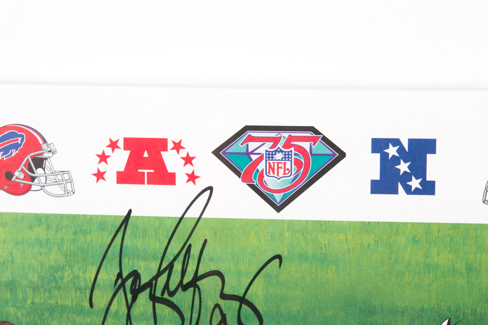 Charles and Tom McKimson "3 Yards and a Cloud of Dust" Offset Lithograph, Signed by Doug Pelphrey