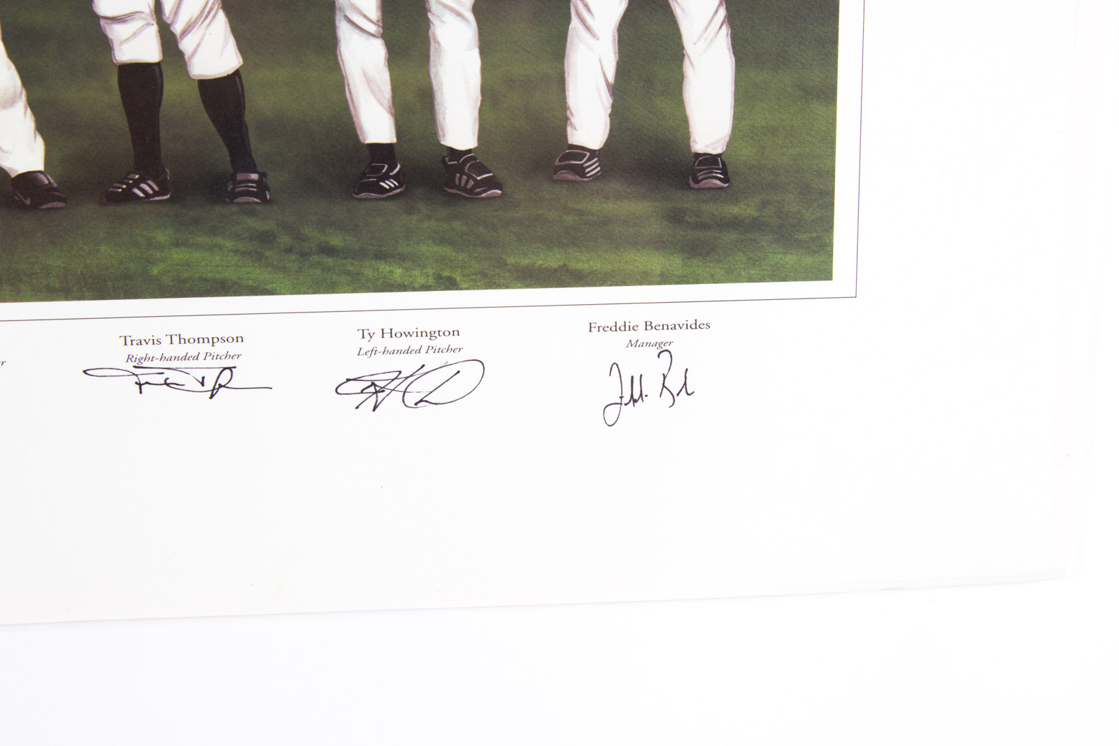 Inaugural Team Signed Dayton Dragons Offset Lithograph, Including Austin Kearns and Adam Dunn