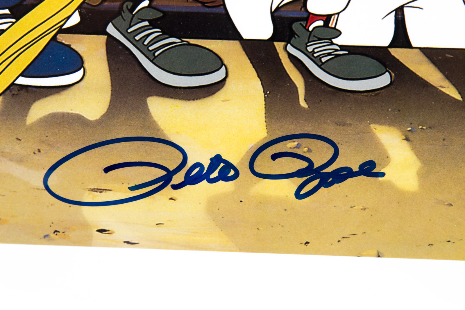 Pete Rose Signed "3000 Hit Club" Offset Lithograph