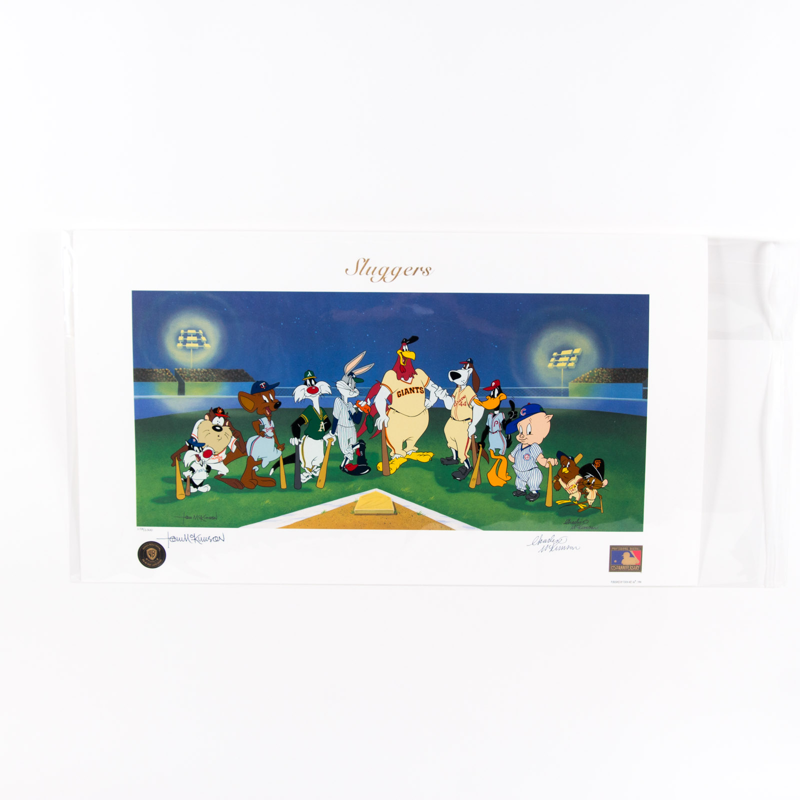 Tom and Charles McKimson Looney Tunes Lithoserigraph "Sluggers"