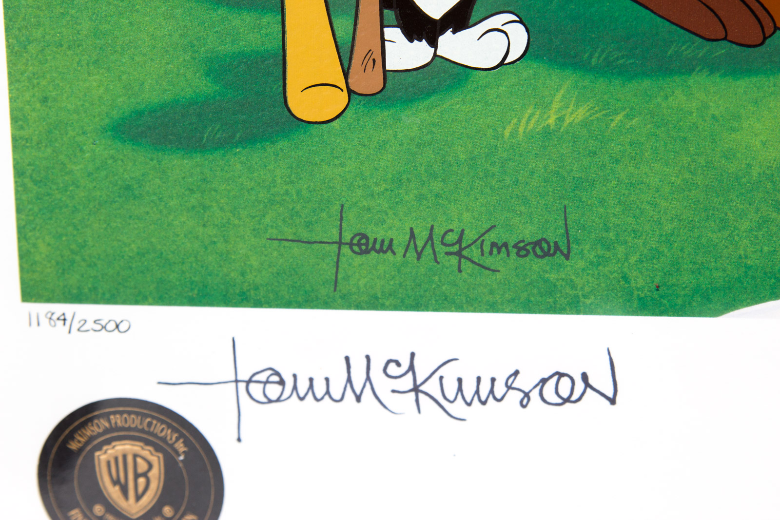 Tom and Charles McKimson Looney Tunes Lithoserigraph "Sluggers"
