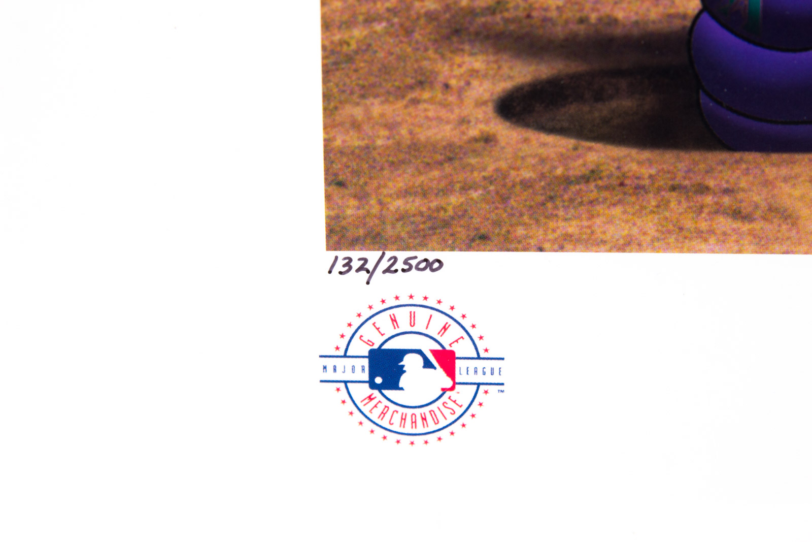 Randy Johnson Signed "The Big Unit" Diamond Back Photoanimation Offset Lithograph