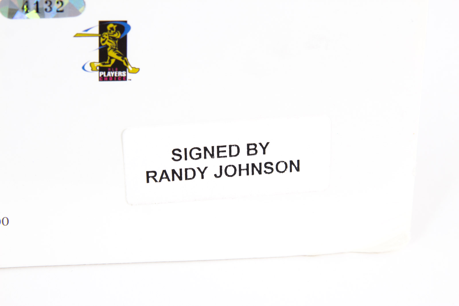 Randy Johnson Signed "The Big Unit" Diamond Back Photoanimation Offset Lithograph