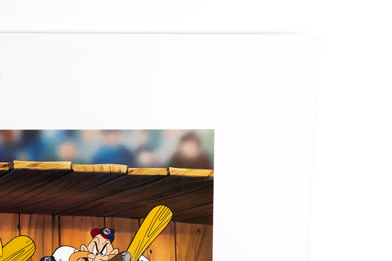 Looney Tunes "Gotta Love That Tribe" Cleveland Indians Offset Lithograph