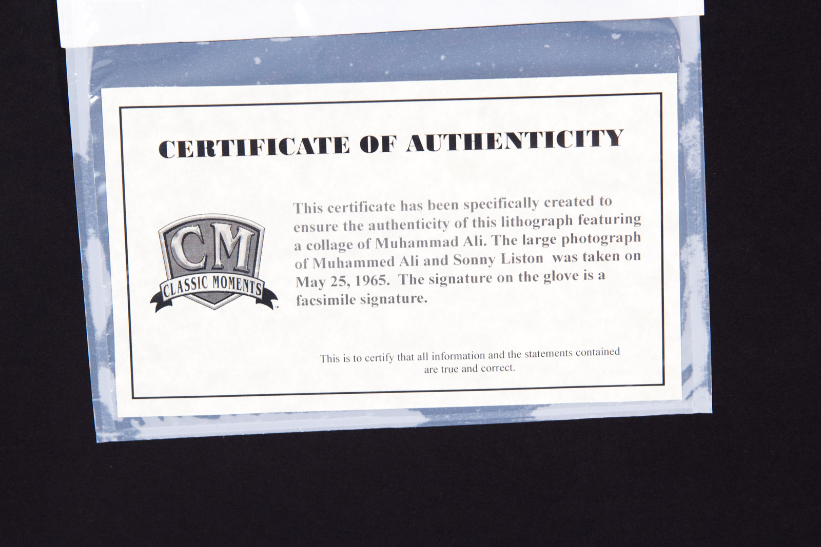 Muhammad Ali Boxing Offset Lithograph with Facsimile Signature