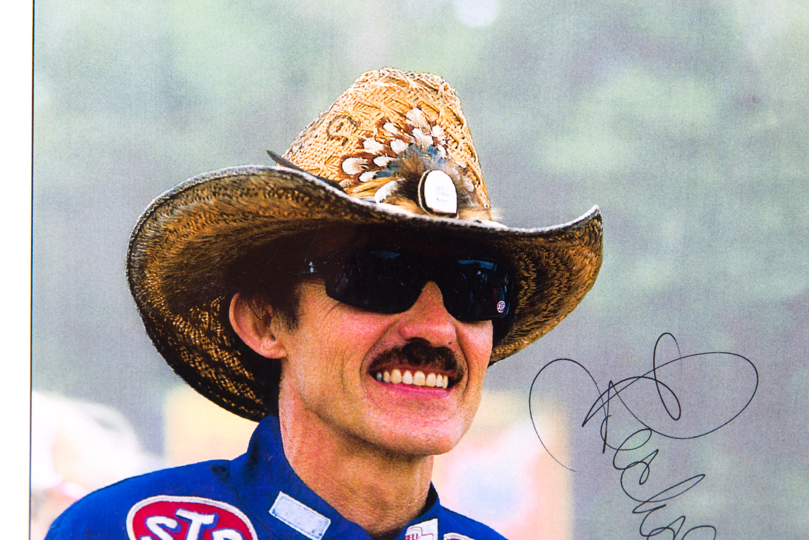 Richard Petty Signed Auto Racing Lithograph