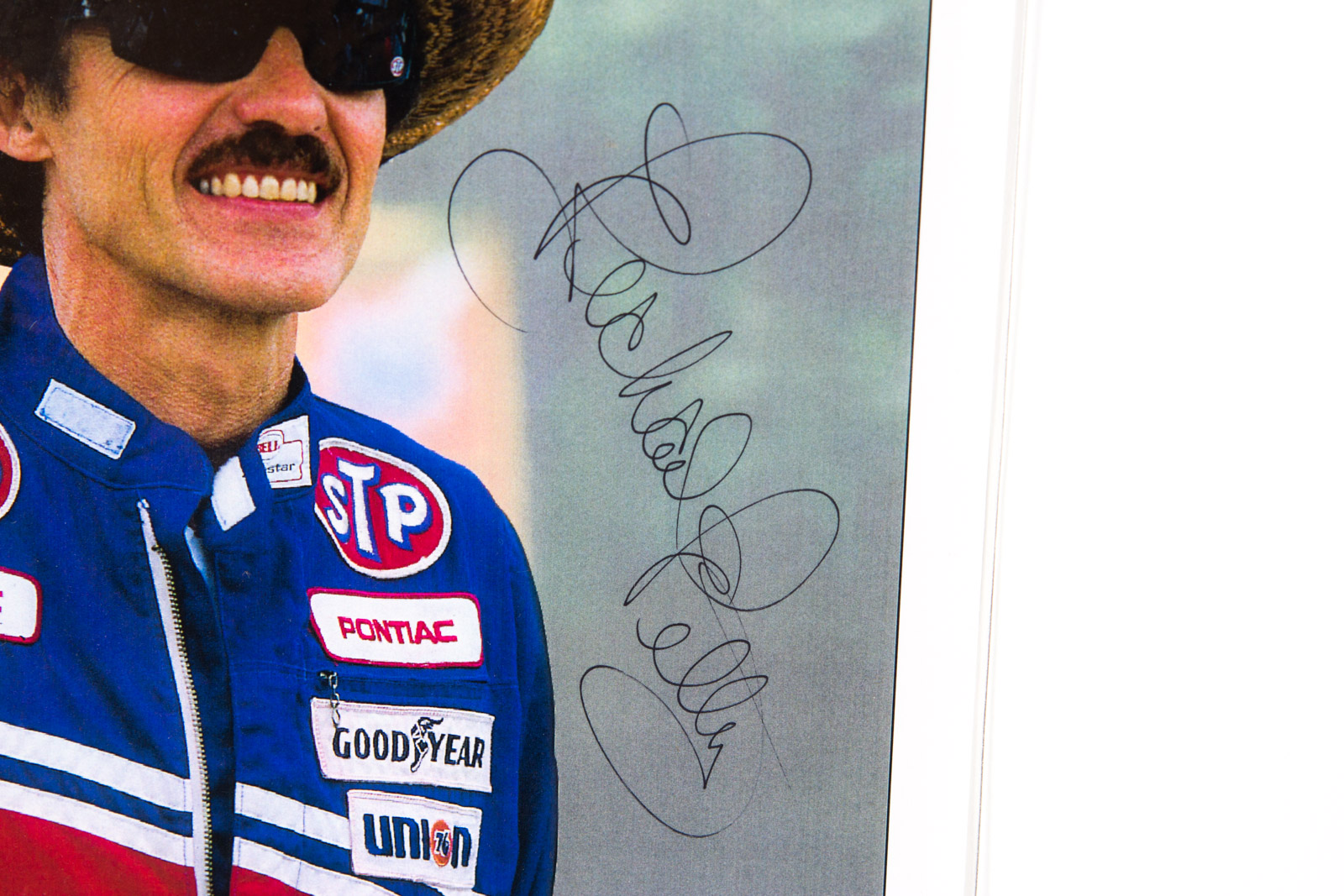 Richard Petty Signed Auto Racing Lithograph