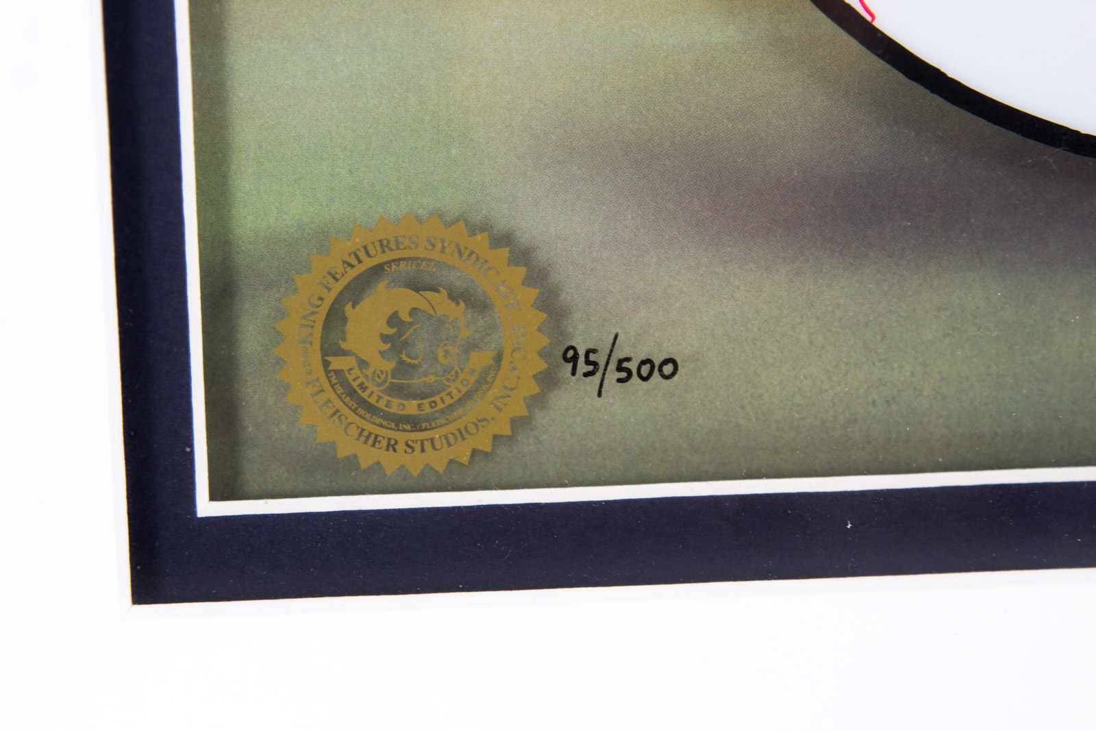 "Betty On Deck" New York Yankees Animation Sericel