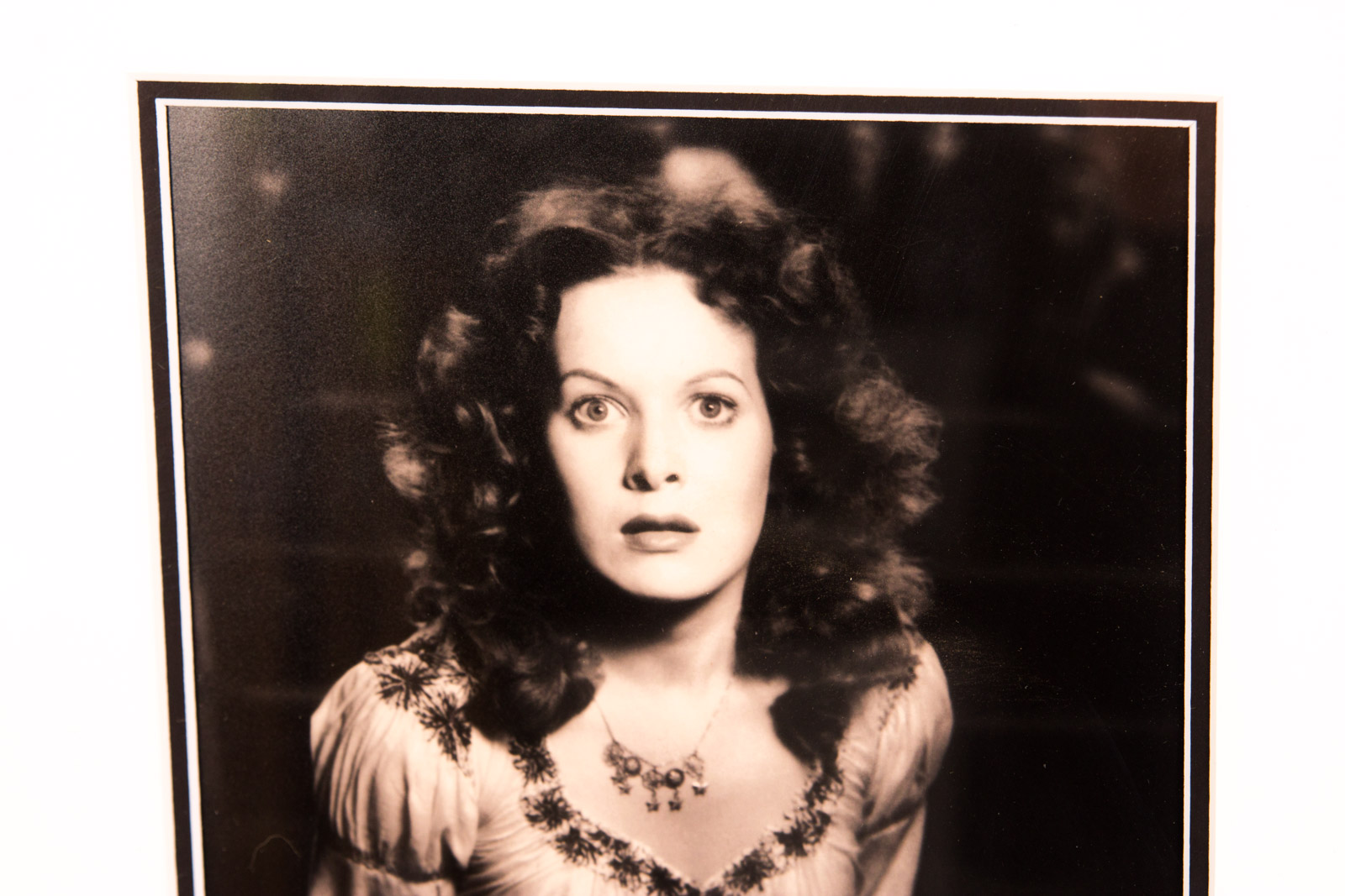 Original Maureen O'Hara Check with Fuji Crystal Archival Photograph