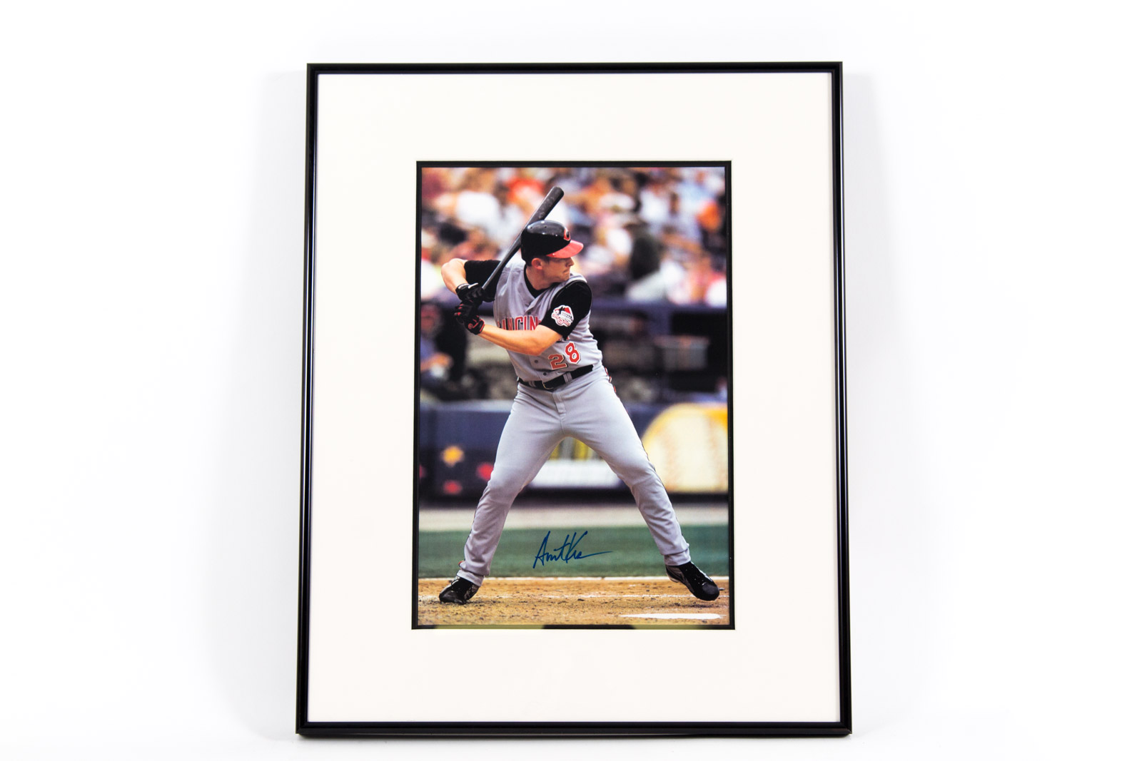 Austin Kearns Signed Cincinnati Reds Photograph