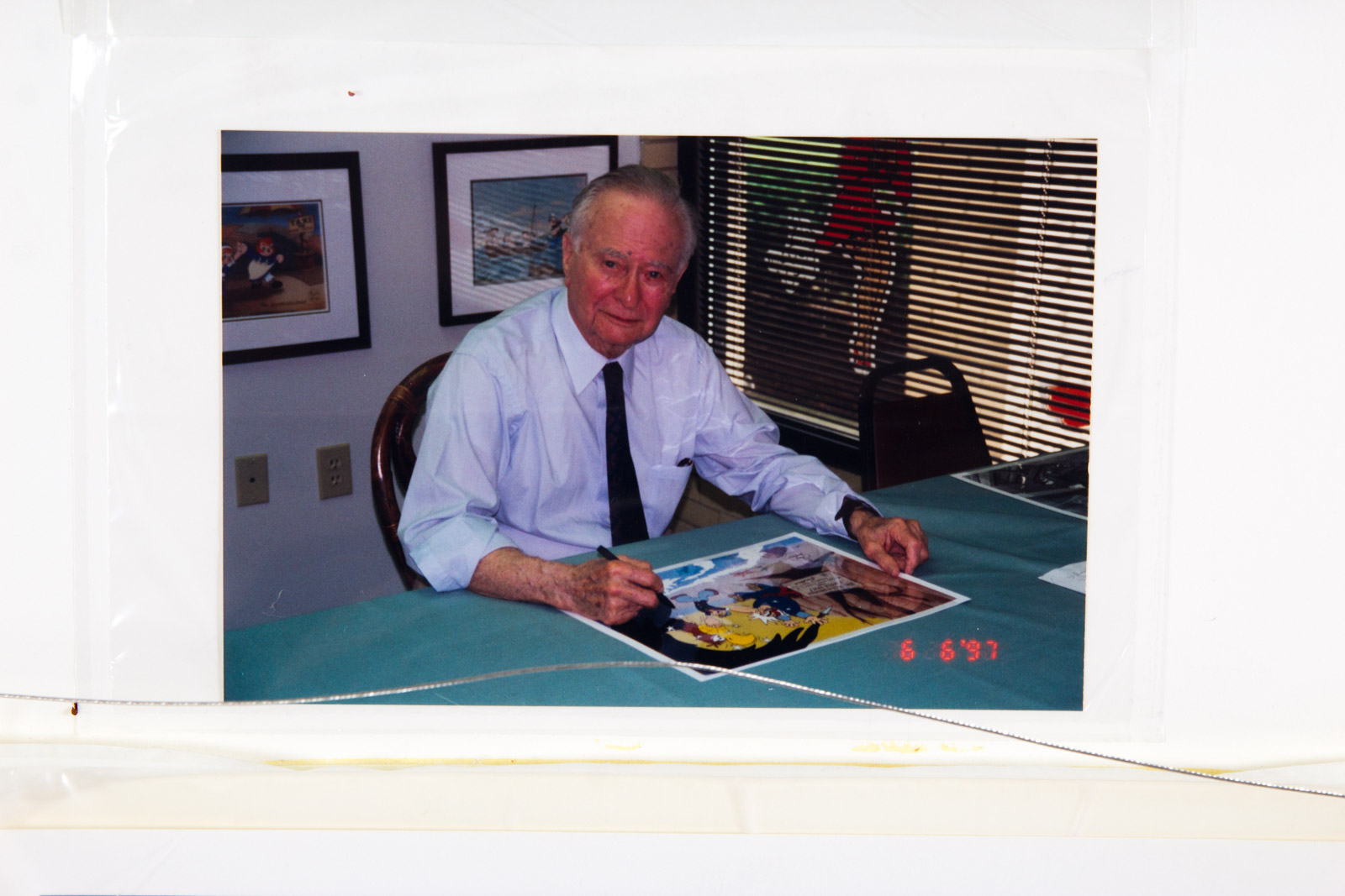 Myron Waldman Hand Painted "Popeye the Sailor Meets Sindbad the Sailor"