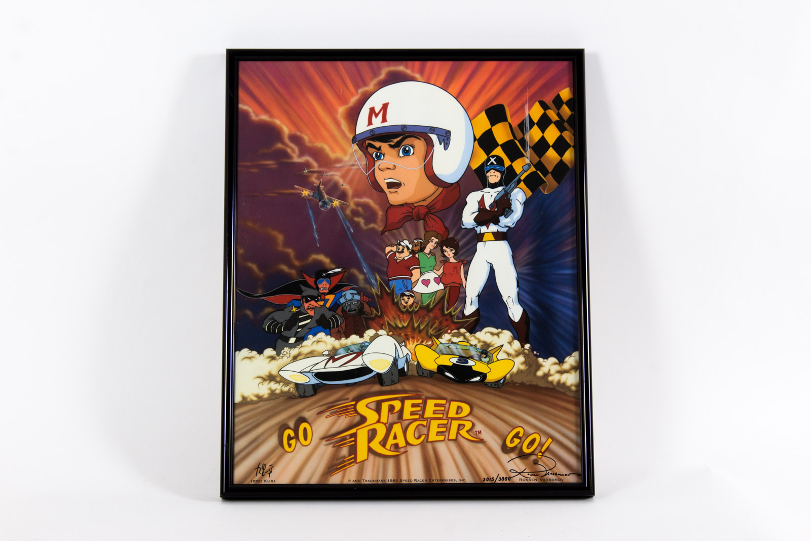 Rossen Varbanov signed "Speed Racer" Offset Lithograph