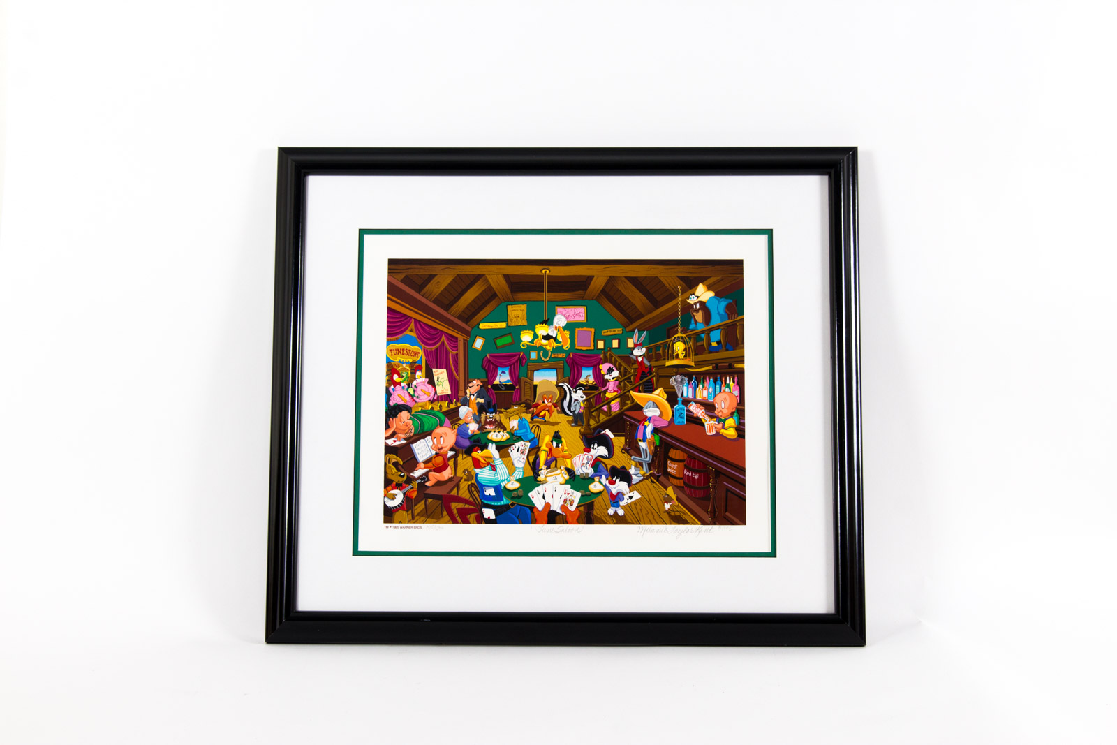 Melanie Kent "Tune Saloon" Looney Tunes Serigraph
