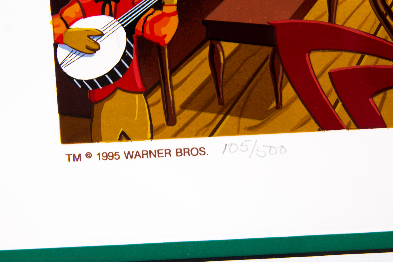 Melanie Kent "Tune Saloon" Looney Tunes Serigraph