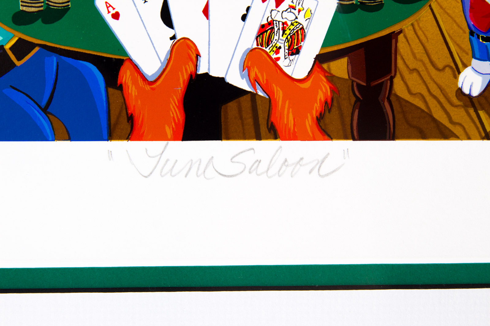 Melanie Kent "Tune Saloon" Looney Tunes Serigraph