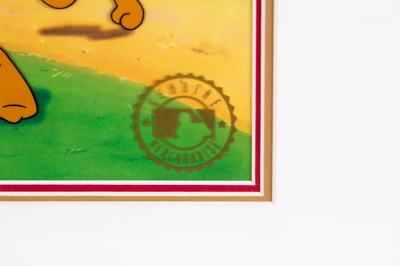 Charles and Tom McKimson Hand Painted Looney Tunes Philadelphia Phillies Animation Cel "National League Champs"