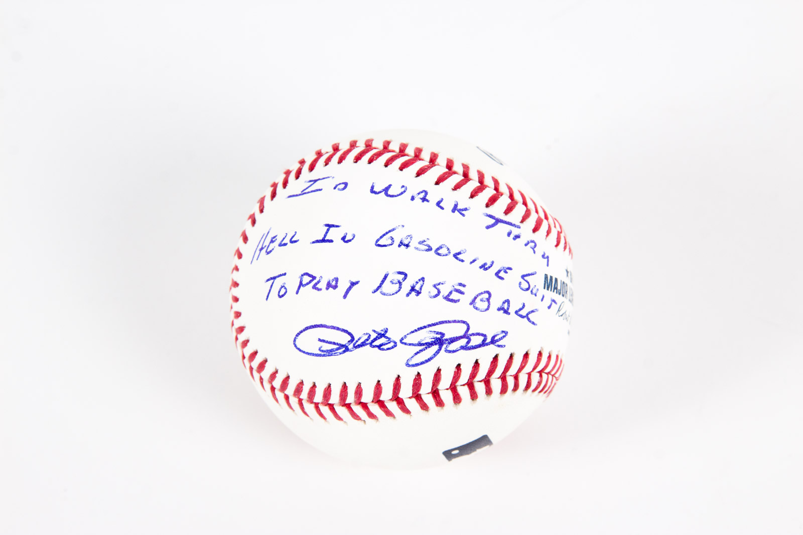 Pete Rose Signed Baseball