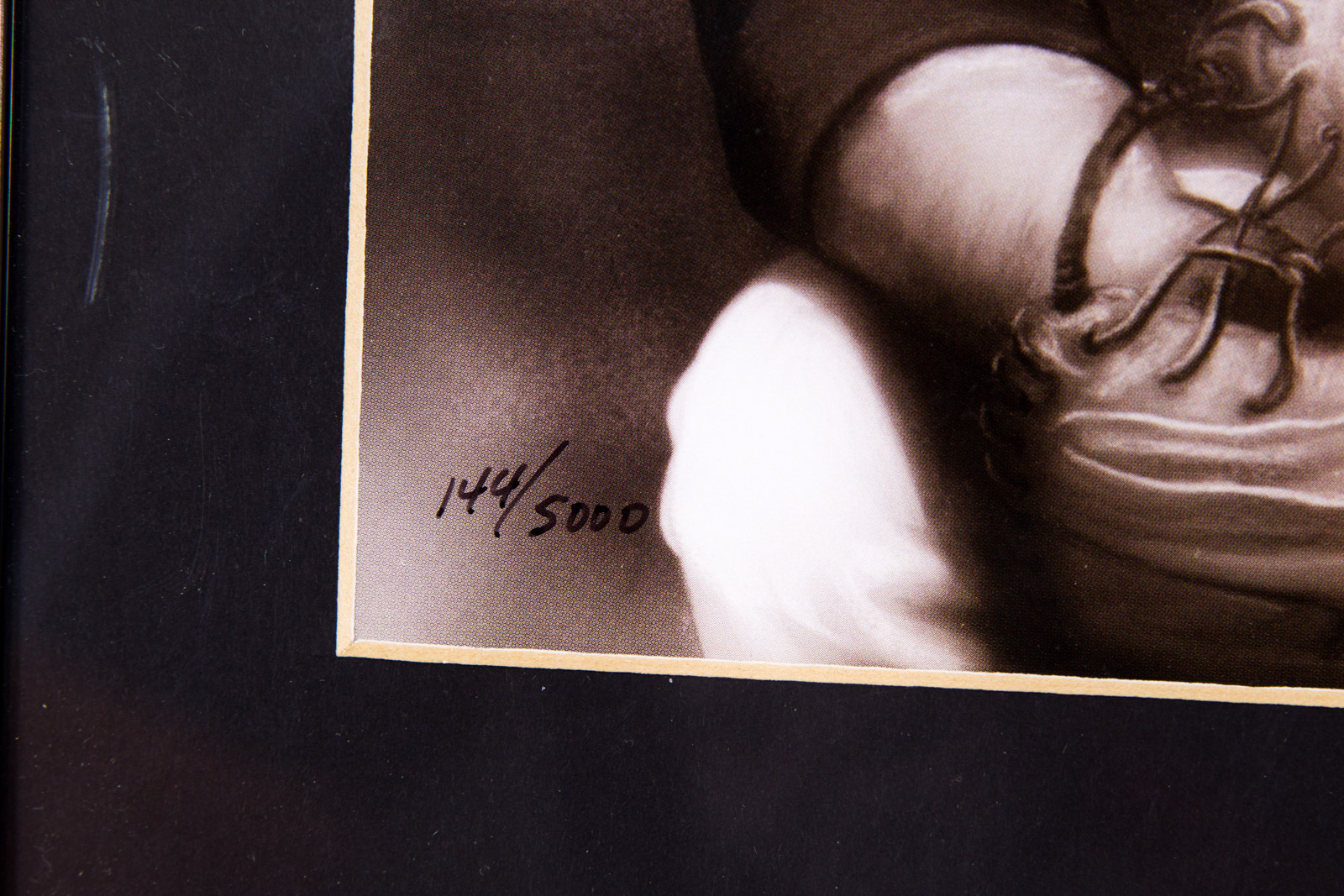 Yogi Berra Signed New York Yankees Lithograph