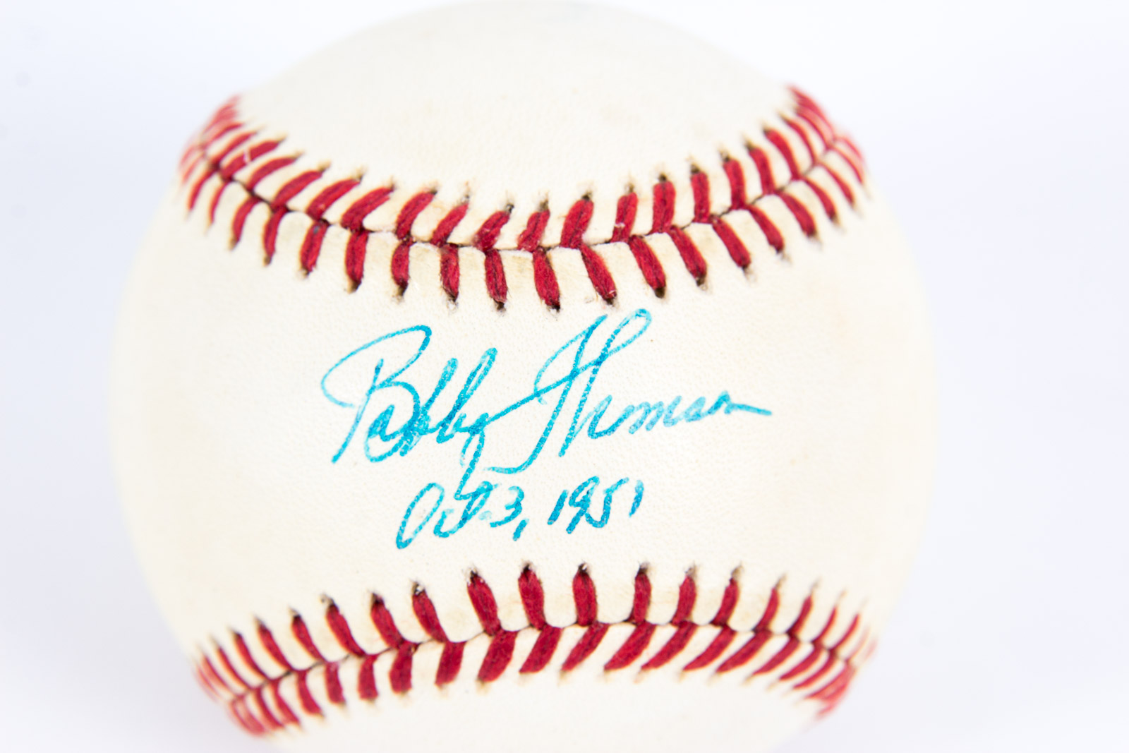 Bobby Thomson Signed Baseball