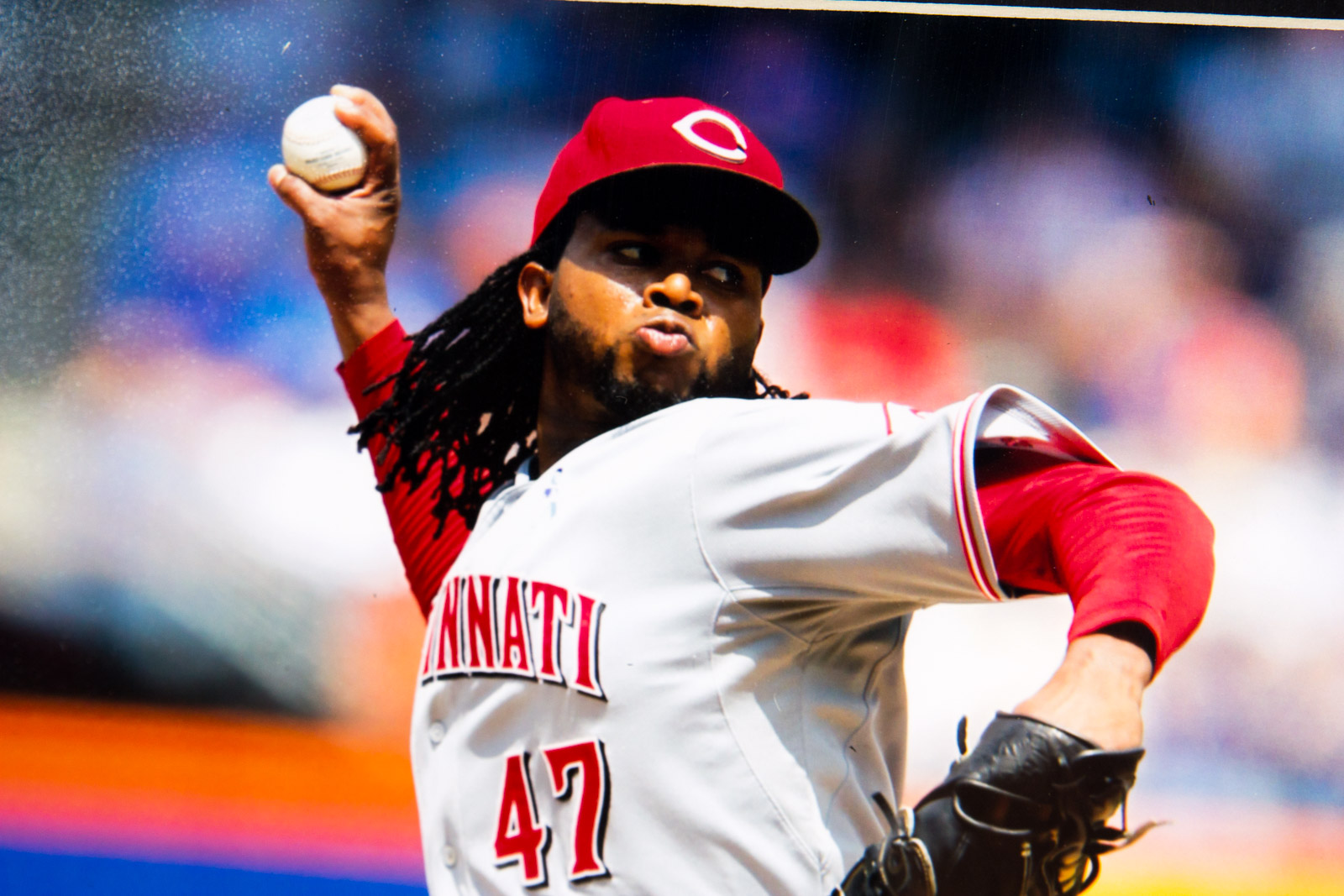 Johnny Cueto Cincinnati Reds Photograph